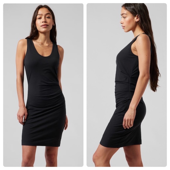 Athleta Della Dress // Black #531168 - Picture 1 of 16